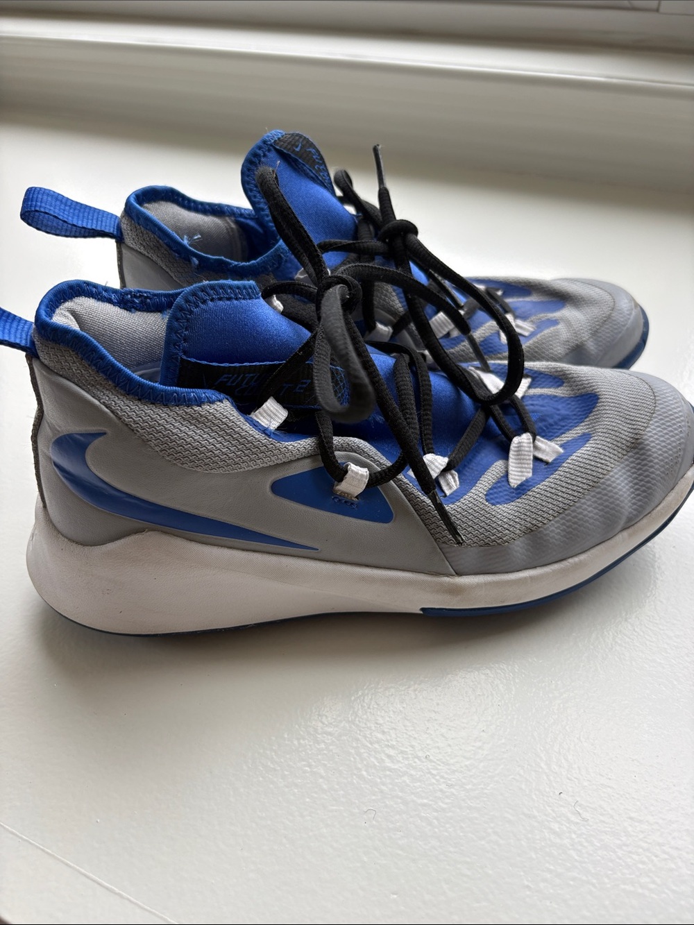 Nike Kids Blue and Gray Lightweight Sneakers